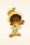 Erstwilder - Orange Blossom Brosche