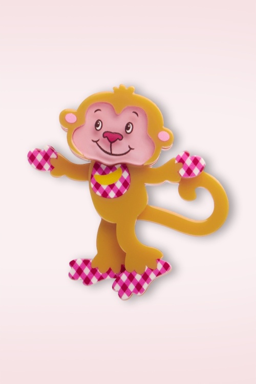 Erstwilder - Rhubarb mini broche 2