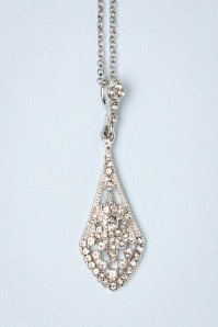 Lovely - Crystal Halskette in Silber 3