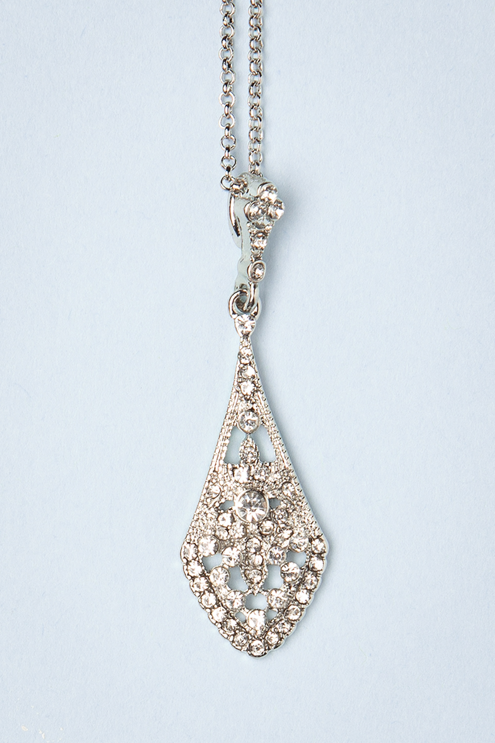 Lovely - Crystal Halskette in Silber 3
