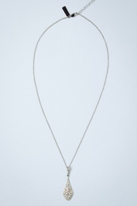 Lovely - Crystal Halskette in Silber 2