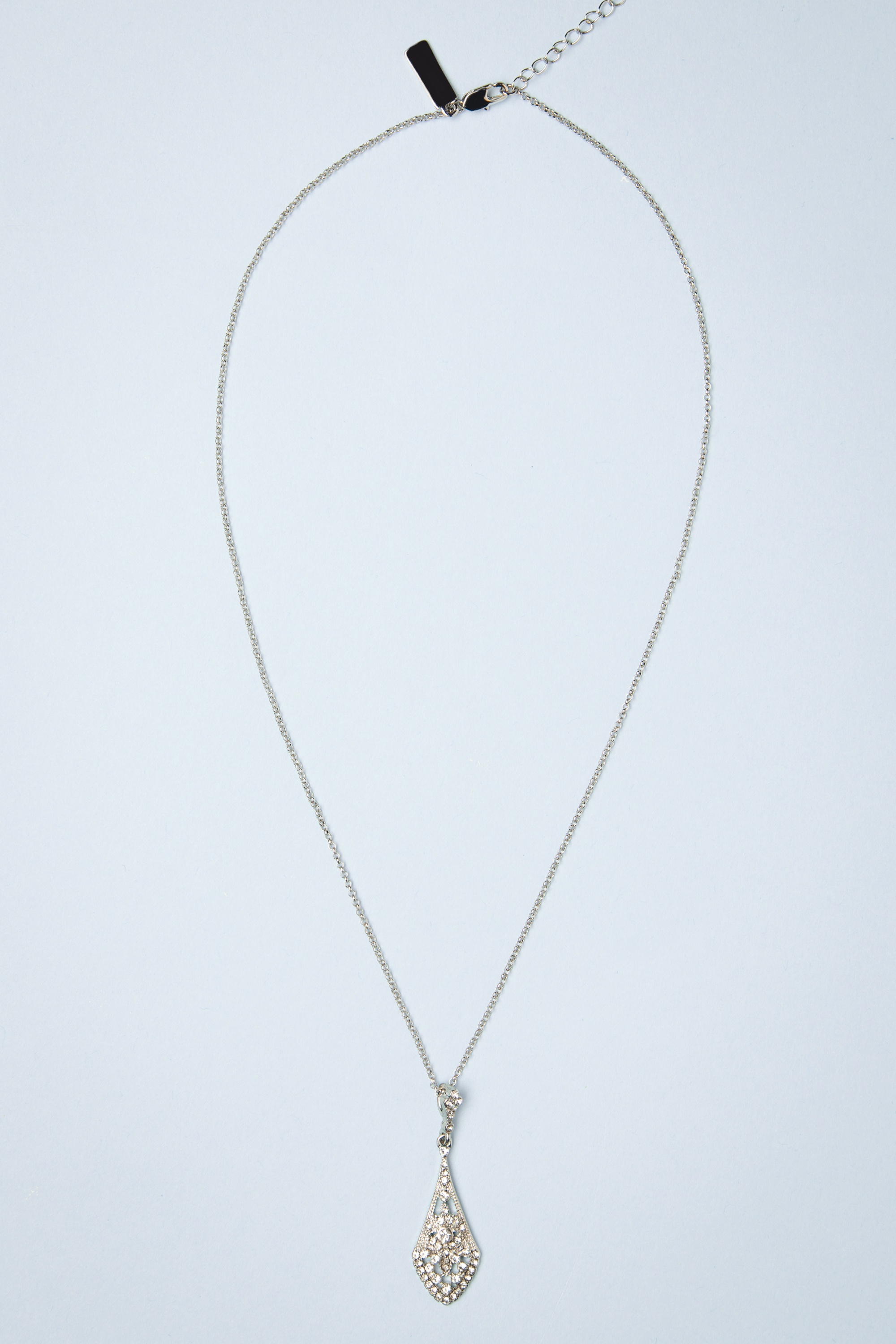 Lovely - Crystal Halskette in Silber 2