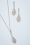 Lovely - Crystal Halskette in Silber 5