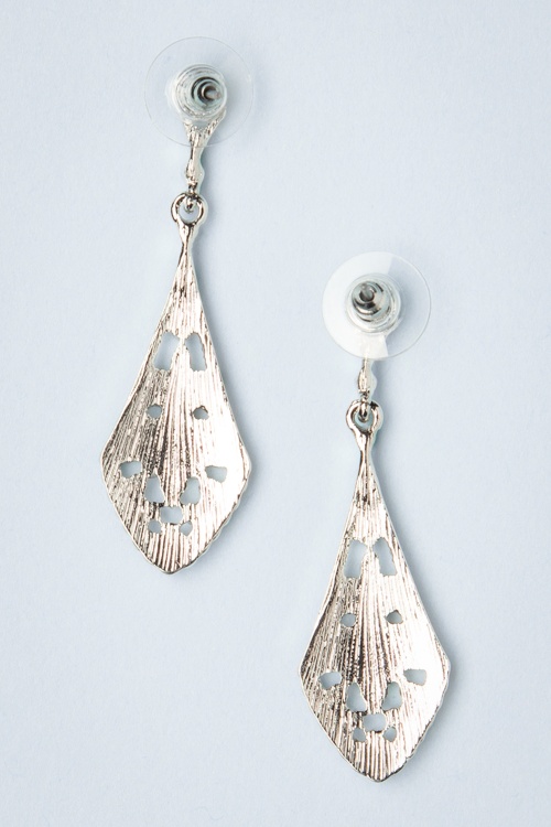 Lovely - Crystal Ohrringe in Silber 3