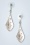 Lovely - Crystal Ohrringe in Silber 3
