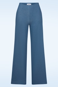 Very Cherry - Marlene Pantalon in Delfino Indigo Blauw
