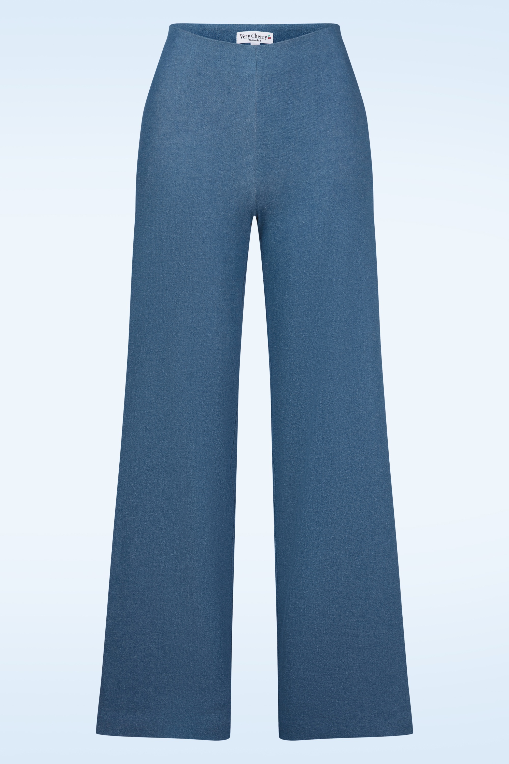 Very Cherry - Marlene Pantalon in Delfino Indigo Blauw
