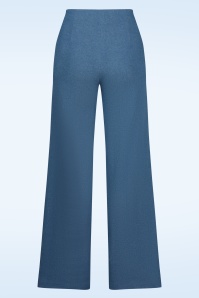 Very Cherry - Marlene Pantalon in Delfino Indigo Blauw 3