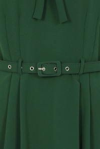 Banned Retro - Holly swing jurk in groen 3