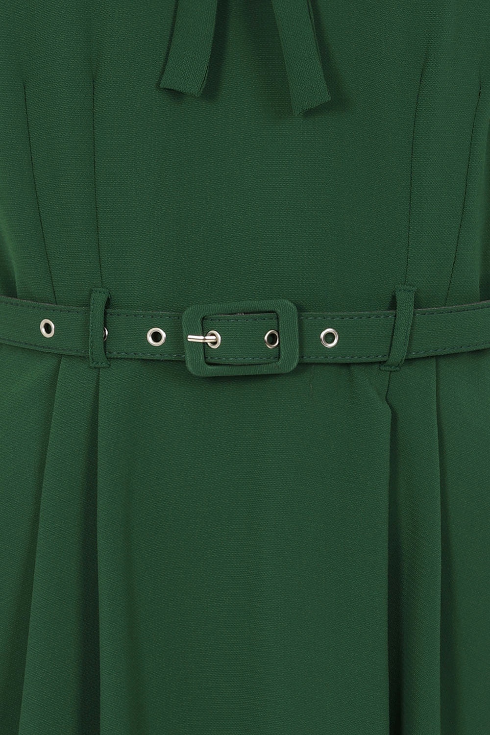 Banned Retro - Holly swing jurk in groen 3