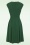 Banned Retro - Holly swing jurk in groen 4