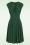 Banned Retro - Holly swing jurk in groen