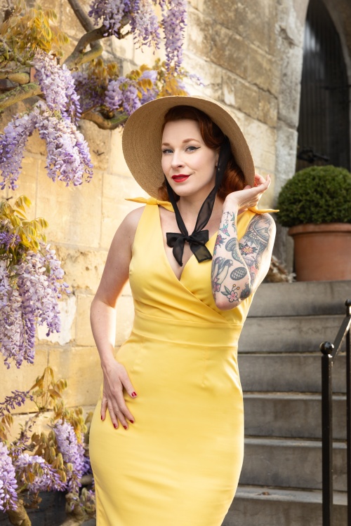 Bronté - Vera Raffia Hat in Sand and Black