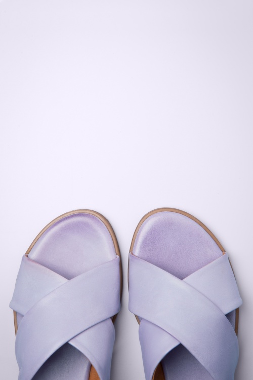 Miz Mooz - Leticia Sandals in Lilac Lavender 2