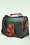 Banned Retro - Antique Handbag Années 1950 en Vert 2