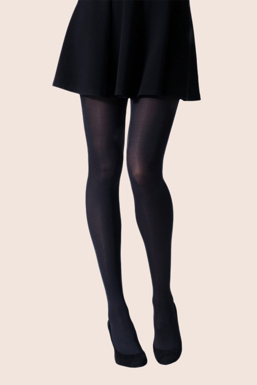 Gipsy - Eco Yarn 50 Denier Strumpfhose in Schwarz