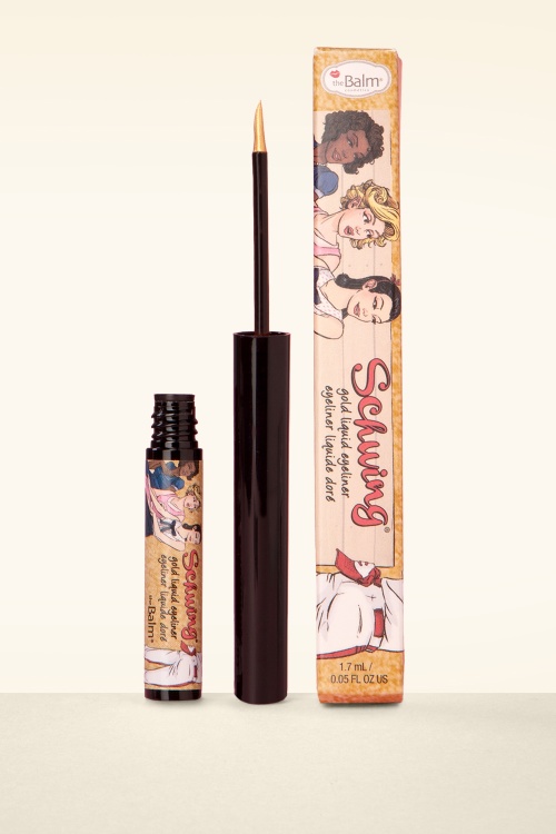 The Balm - Schwing liquid eyeliner in Schwing gold