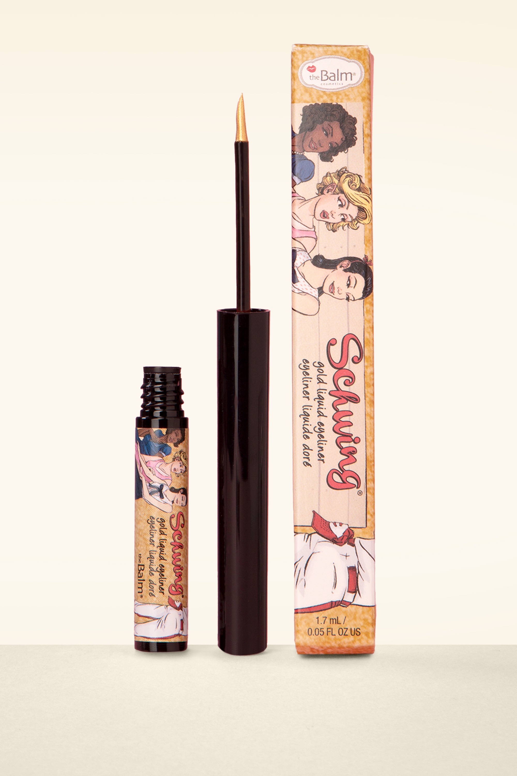 The Balm - Schwing Liquid Eyeliner in Schwing Gold