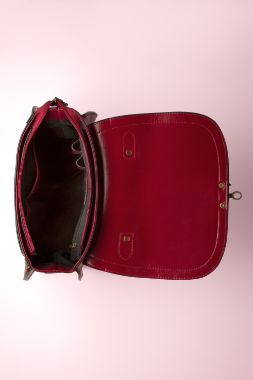 Banned Retro - Stevie Handtasche in Rot 3