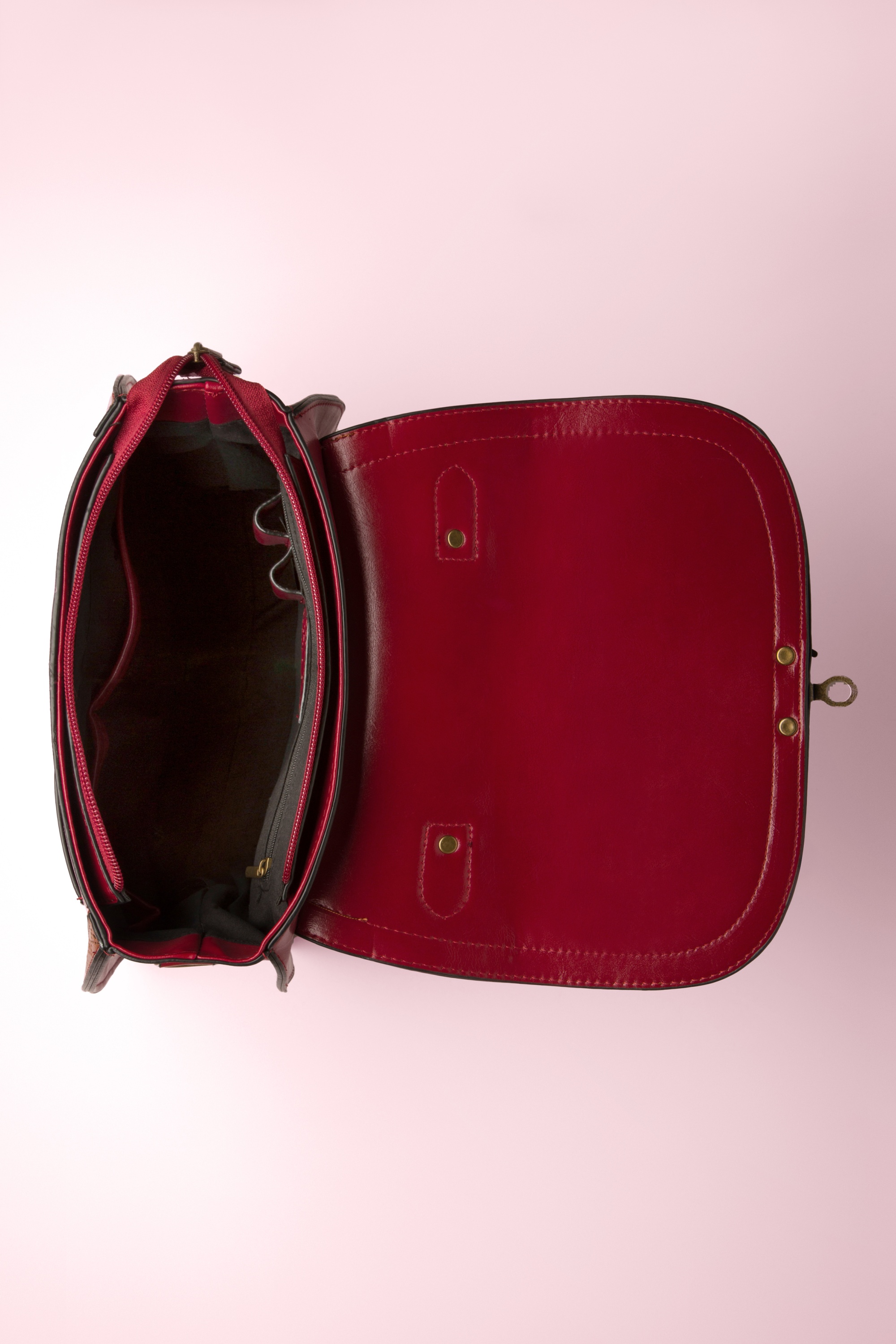 Banned Retro - Stevie Handtasche in Rot 3