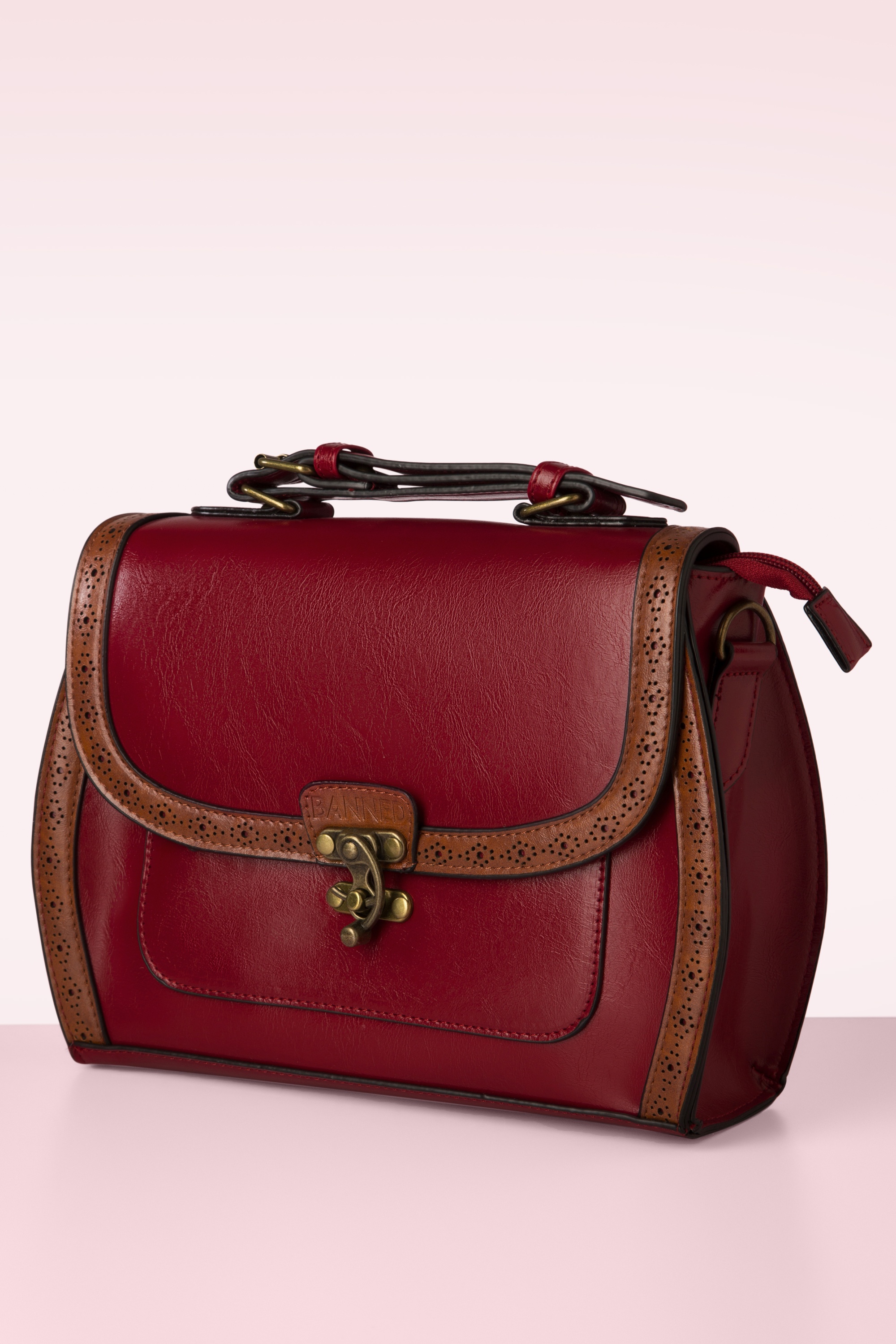 Banned Retro - Stevie Handtasche in Rot 4