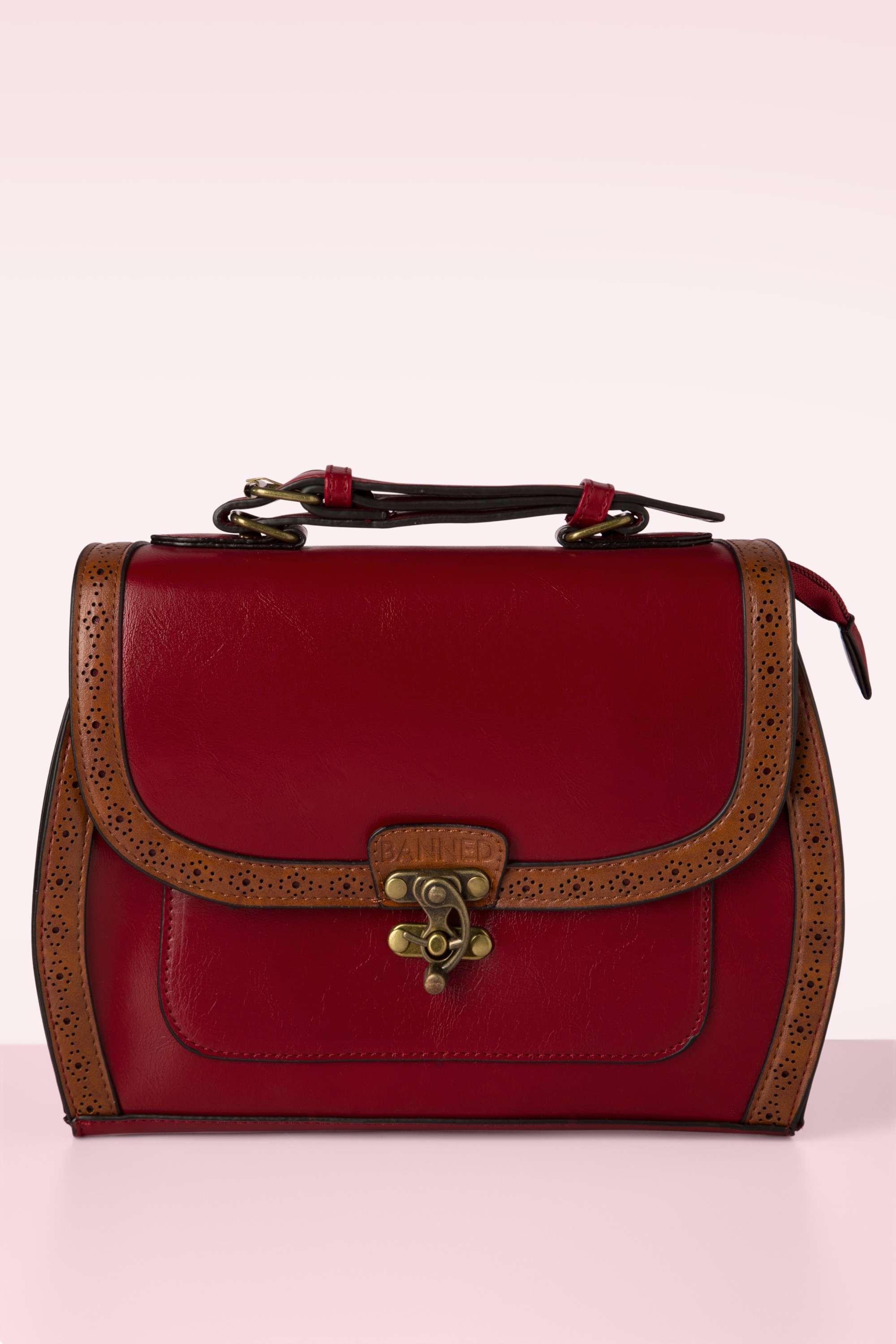 Banned Retro - Stevie Handtasche in Rot