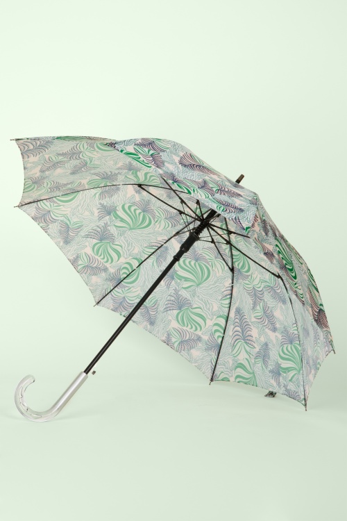 So Rainy - Le Jardin d'Eden paraplu in groen 3