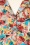 Queen Kerosin - Beaches Cropped Hawaii blouse in multi 2