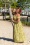 Glamorous - Camille Floral maxi jurk in geel