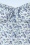 Timeless - Saira Floral jurk in wit en blauw 4
