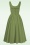 Timeless - Lolita midi jurk in saliegroen 5
