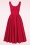 Timeless - Lolita Midikleid in Lippenstiftrot 2