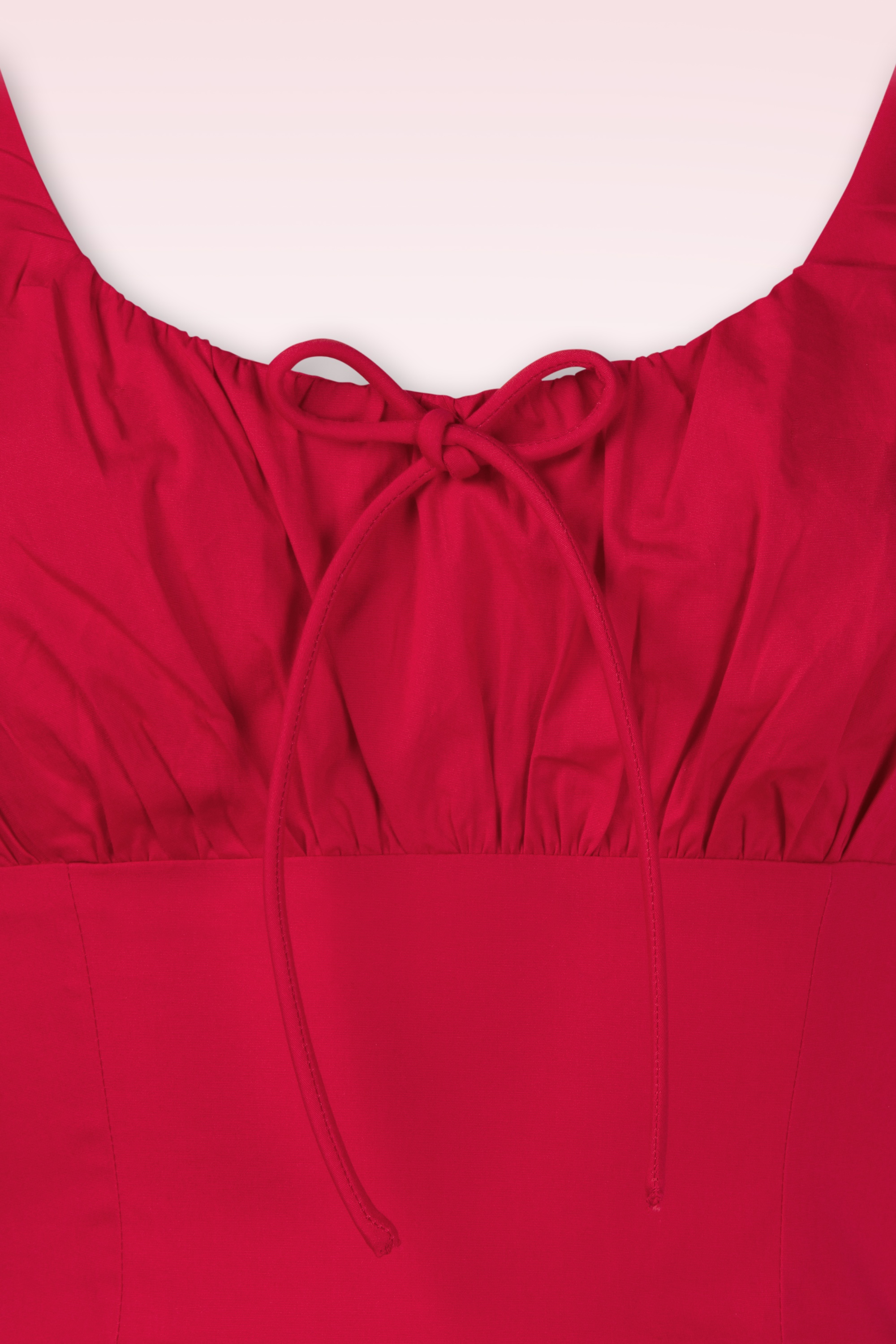 Timeless - Lolita midi jurk in lippenstift rood 4