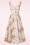 Timeless - Bryson Floral midi jurk in poederroze 2