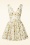 Timeless - Minirobe fleurie Irisa en blanc et multi