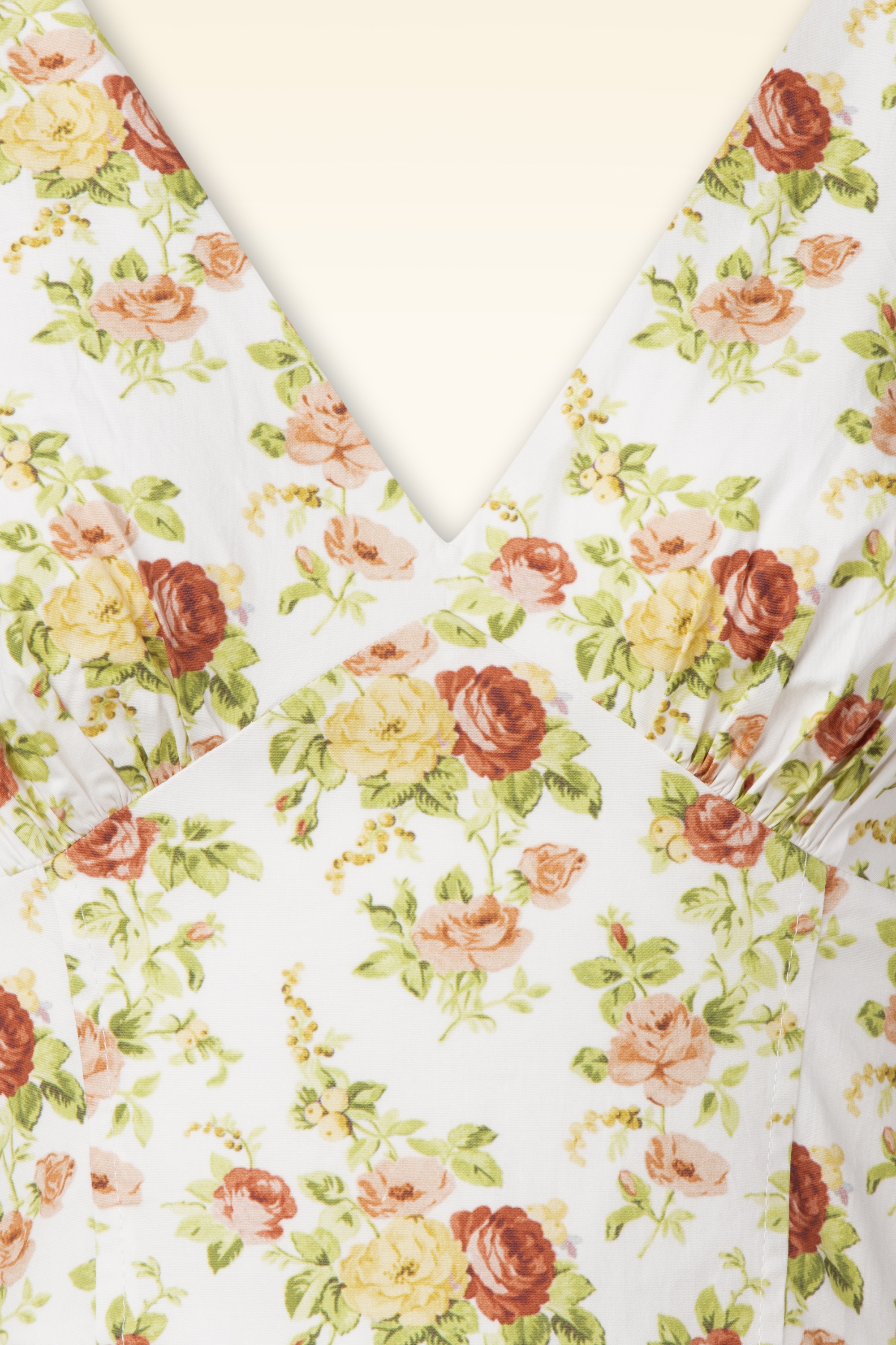 Timeless - Irisa Floral mini jurk in wit en multi 3
