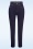 Queen Kerosin - Betty Red Selvedge Skinny Jeans in Dark Blue