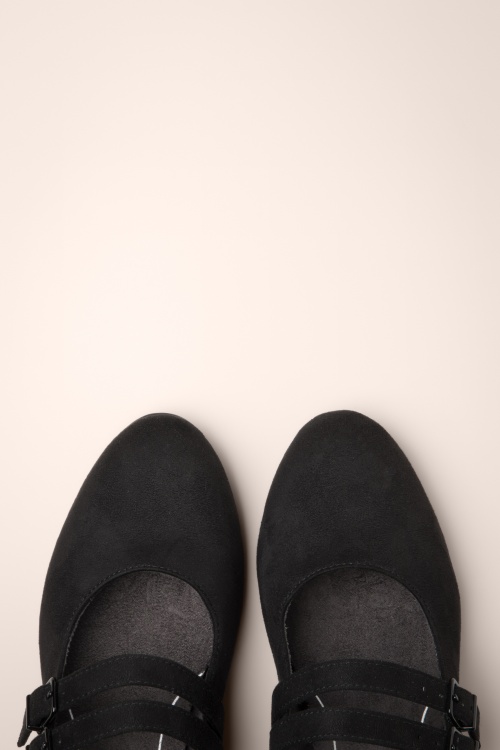 Jana Shoes - Delphine Softline Vegan Pumps in Schwarz 2
