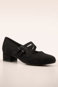 Jana Shoes - Delphine Softline Vegan pumps in zwart 3