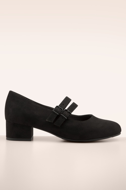 Jana Shoes - Delphine Softline Vegan Pumps in Schwarz