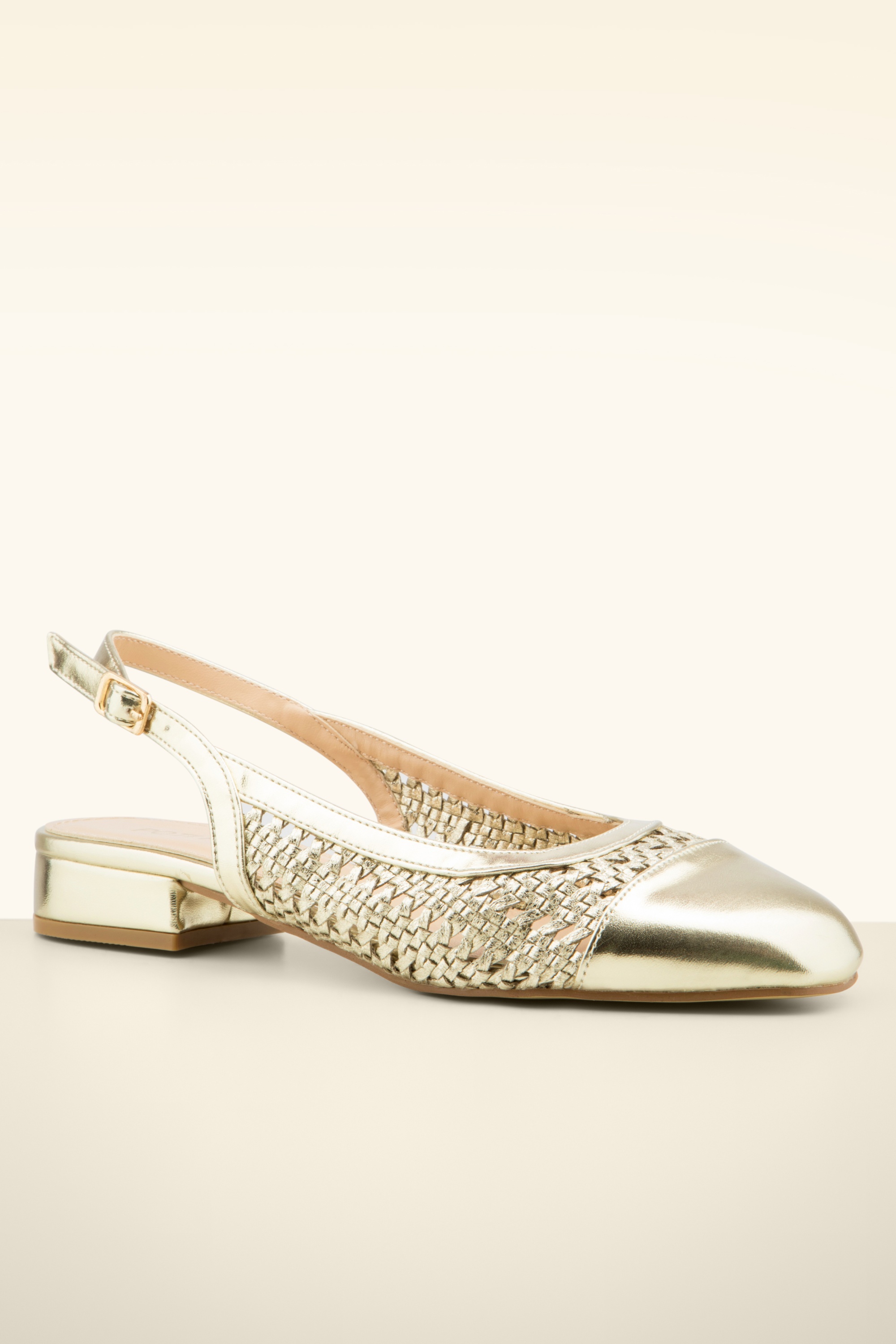 Poti Pati - Estelle ballerina's in goud 5
