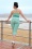 Miss Candyfloss - Sabrina-Gia Checkered playsuit in groen en wit 2