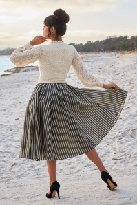 Miss Candyfloss - Betill-Leona blouse in crème 2