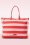 Myra Bags - Saint Tropez Weekender tas in rood 4