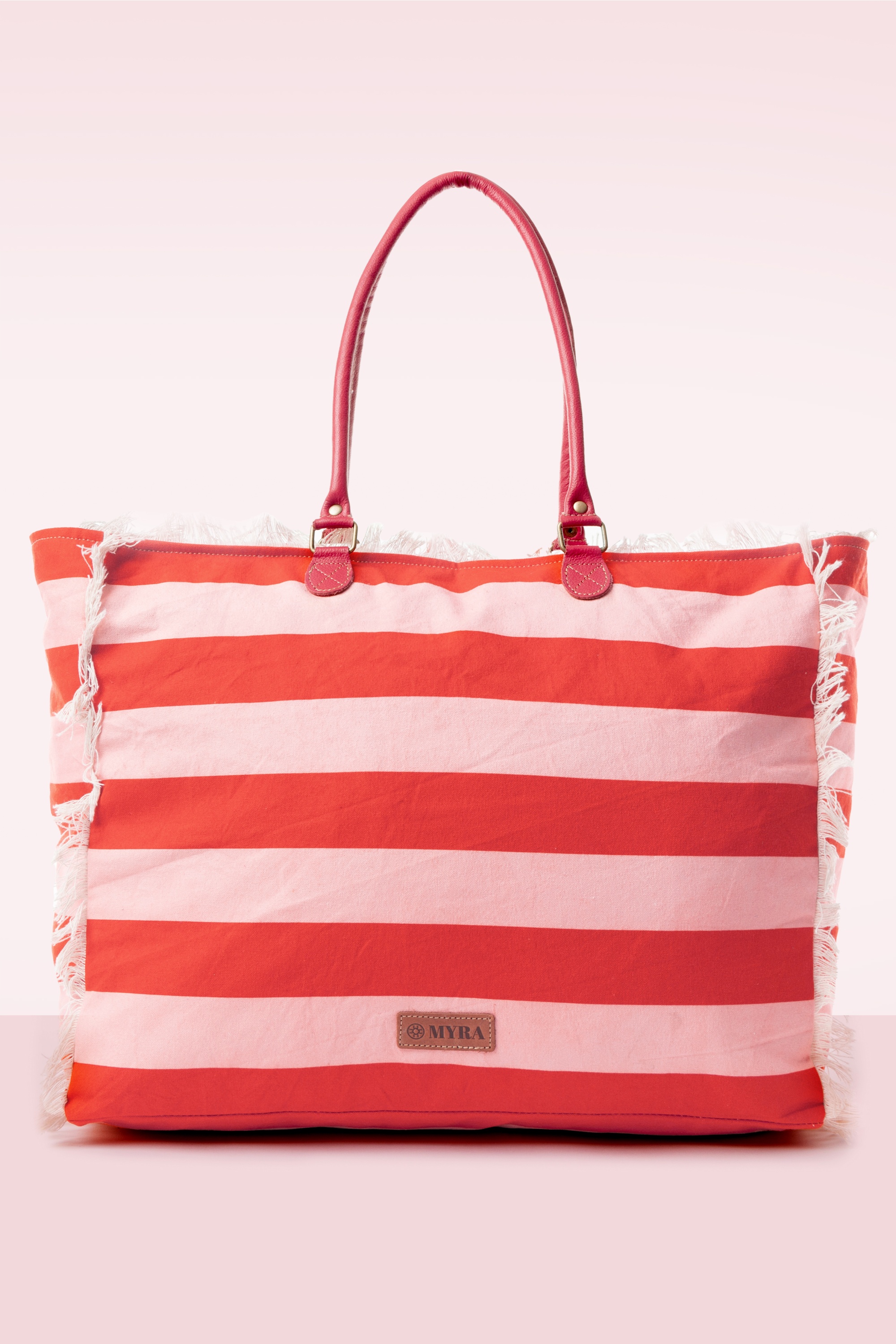 Myra Bags - Saint Tropez Weekender tas in rood 4