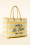 Myra Bags - Saint Tropez Weekender tas in geel en wit 2