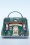Vendula - Théâtre de Shakespeare : sac mini Grace Hamlet en bleu