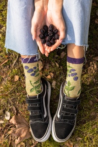 Socksmith - Bunch of Blackberries Bamboo sokken 2