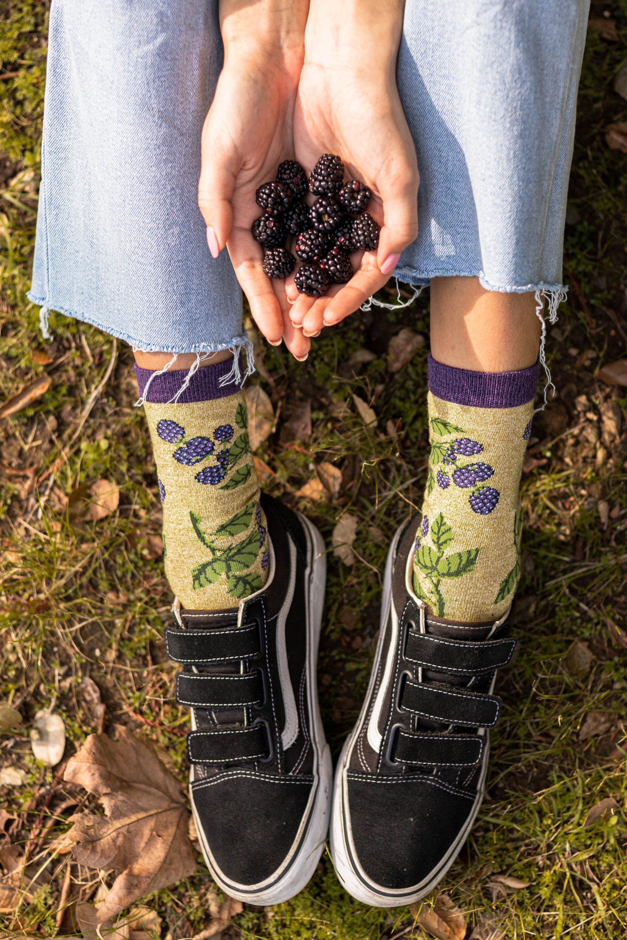 Socksmith - Bunch of Blackberries Bamboo sokken 2