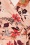 Vintage Chic for Topvintage - Aria Floral Swing Dress in Peach 2